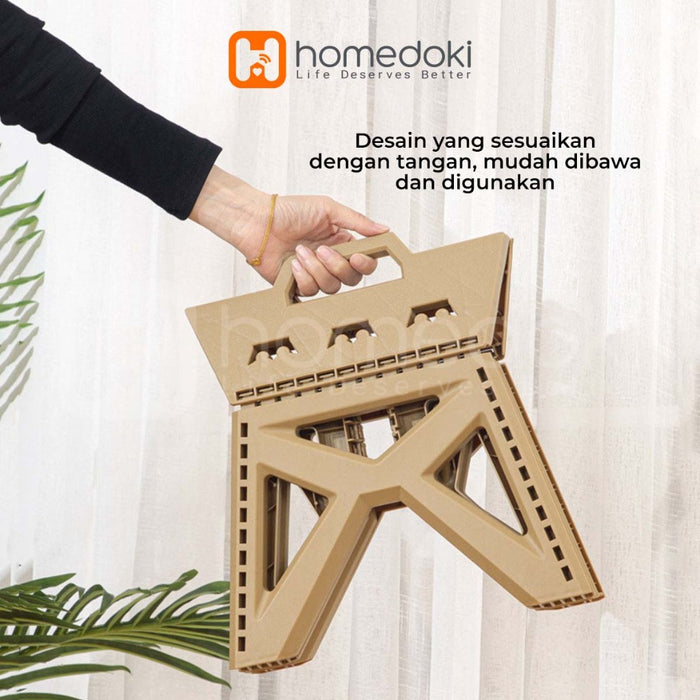 Homedoki kursi Lipat Outdoor/Kursi Lipat Serbaguna/Kursi Camping Portable/Indoor Outdoor Bangku Lipat High Quality