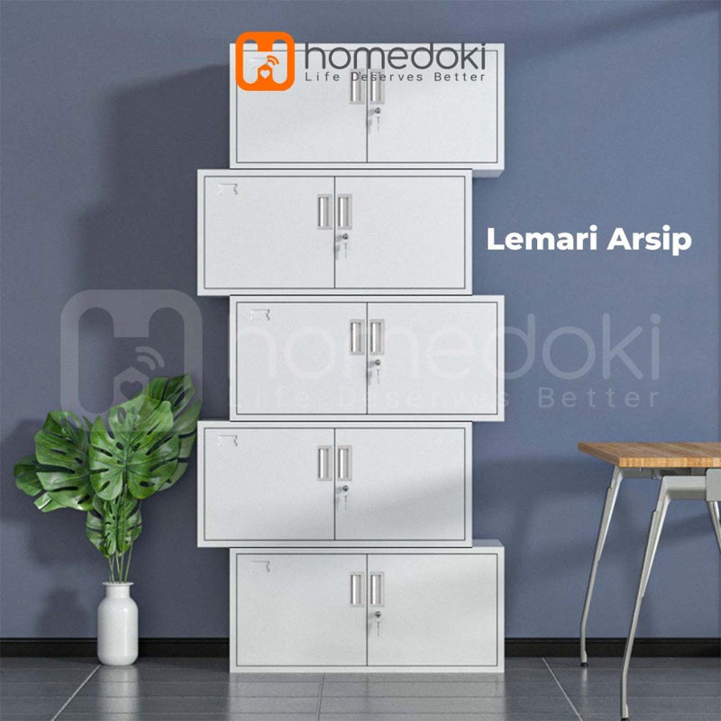 Homedoki Lemari arsip Besi/Lemari arsip kantor/Lemari Arsip Kantor Sekolah