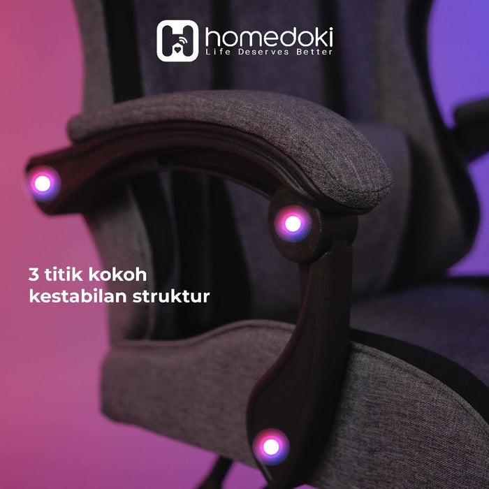 Homedoki Kursi Komputer / Kursi Ergonomis / Kursi Ergonomic / Kursi Gaming / Kursi Putar