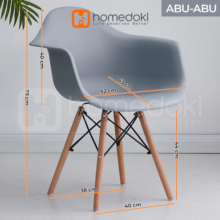 Homedoki Kursi Bar / Kursi Taman / Kursi Eames/ Kursi Cafe / Kursi Santai / Bangku Kerja