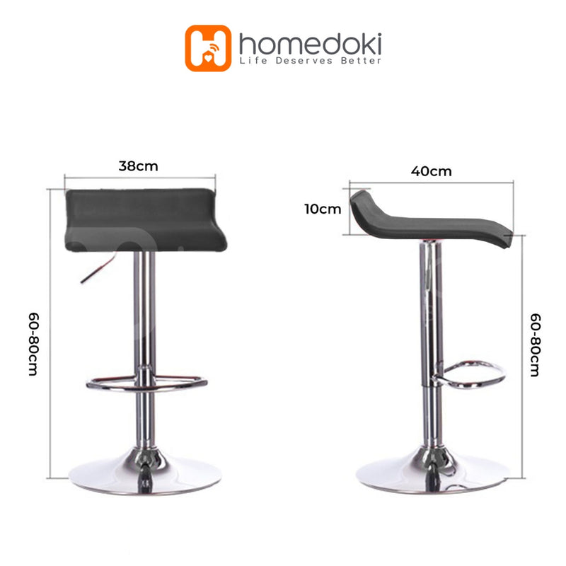 Homedoki Kursi Bar minimals/Kursi Makan/Kursi cafe/Kursi Hidrolik