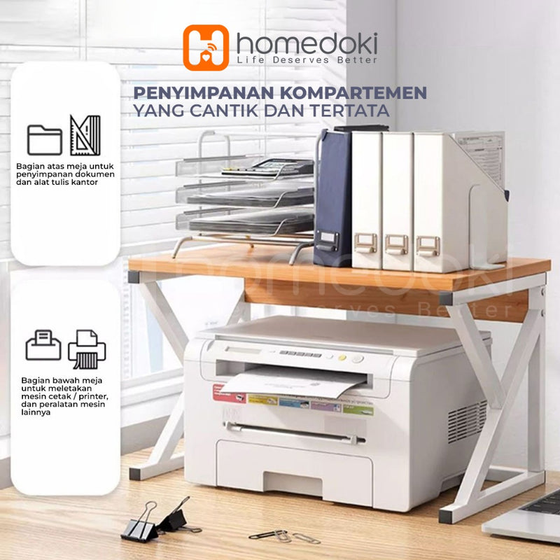 Homedoki Rak Dapur Minimalis / Rak Microwave / Rak Serbaguna Minimalis / Rak Bumbu Dapur