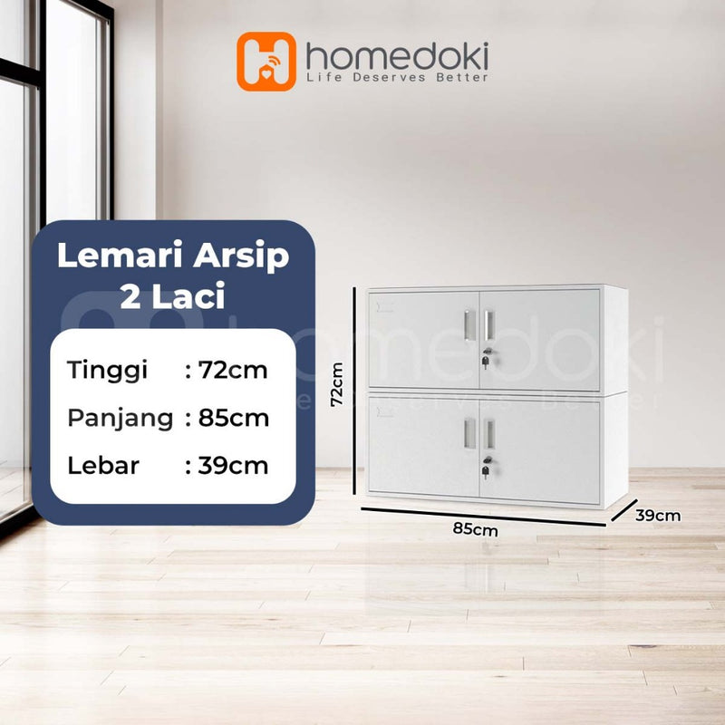 Homedoki Lemari arsip Besi/Lemari arsip kantor/Lemari Arsip Kantor Sekolah