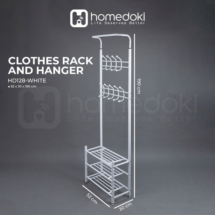 Homedoki Rak Baju Gantung / Stand Hanger / Lemari Gantung / Lemari Gantung Baju / Rak Baju