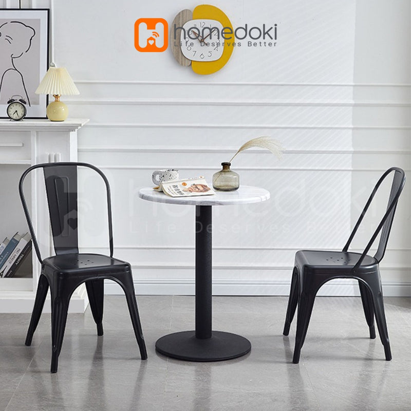 Homedoki Kursi Makan Minimalis/Kursi bar/Kursi kantor/Kursi cafe