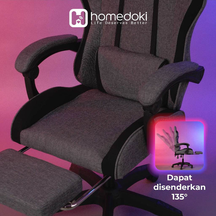 Homedoki Kursi Komputer / Kursi Ergonomis / Kursi Ergonomic / Kursi Gaming / Kursi Putar