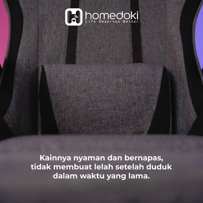 Homedoki Kursi Komputer / Kursi Ergonomis / Kursi Ergonomic / Kursi Gaming / Kursi Putar