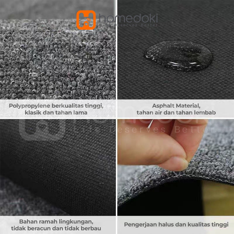 Homedoki Karpet Kantor Minimalis/Karpet 25x25cm