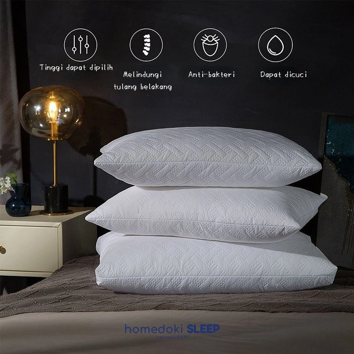 Homedoki Classic Bantal  / Pillow / Bantal Tidur Hotel / Bantal Pillow Original / Cloudy Pillow