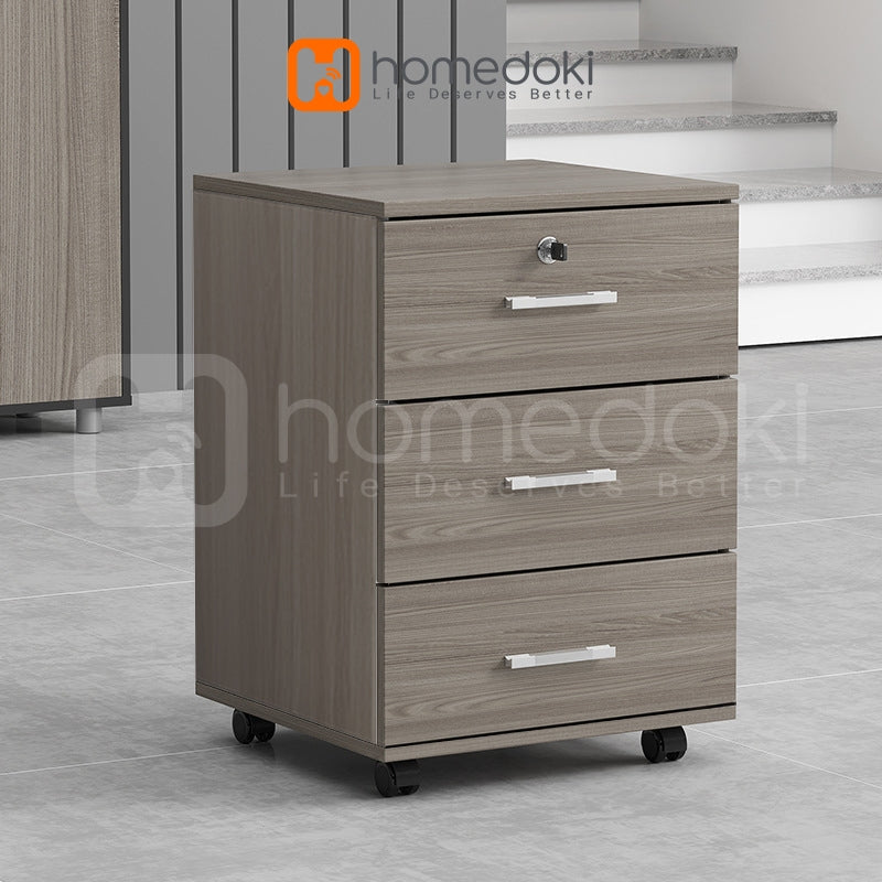 Homedoki Lemari Arsip / Lemari Arsip Kantor / Lemari Pengunci / Lemari Penyimpanan / Lemari  Samping Tempat Tidur / Lemari Sederhana