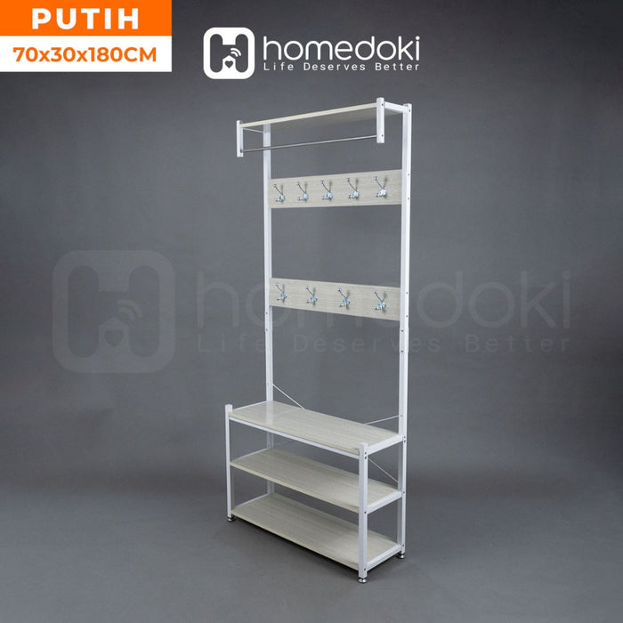 Homedoki Rak Baju Gantung / Stand Hanger / Lemari Gantung / Lemari Gantung Baju / Rak Baju