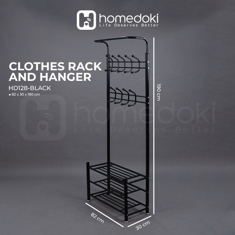 Homedoki Rak Baju Gantung / Stand Hanger / Lemari Gantung / Lemari Gantung Baju / Rak Baju