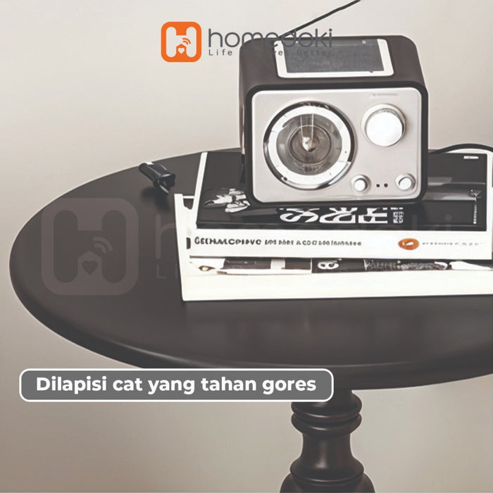 Homedoki Meja Ruang Tamu Minimalis/Meja Kecil/Meja Cafe/Meja Kopi