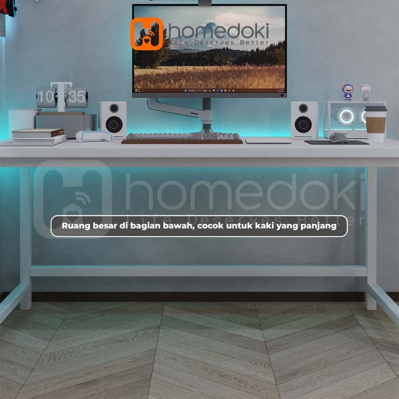 Homedoki Meja Komputer / Meja kantor / Meja Kerja / Meja PC / Meja Laptop /Meja Gaming