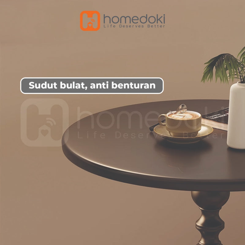 Homedoki Meja Ruang Tamu Minimalis/Meja Kecil/Meja Cafe/Meja Kopi