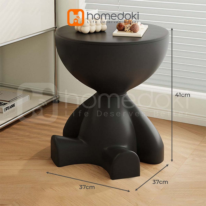 Homedoki  Meja Tamu/Meja Aesthetic/Meja Ruang Tamu minimalis/Meja Tamu Minimalis/Meja Samping Sofa