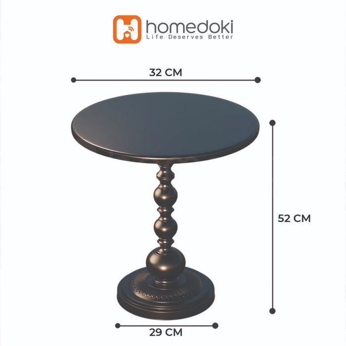 Homedoki Meja Ruang Tamu Minimalis/Meja Kecil/Meja Cafe/Meja Kopi