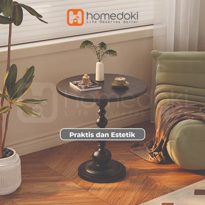 Homedoki Meja Ruang Tamu Minimalis/Meja Kecil/Meja Cafe/Meja Kopi