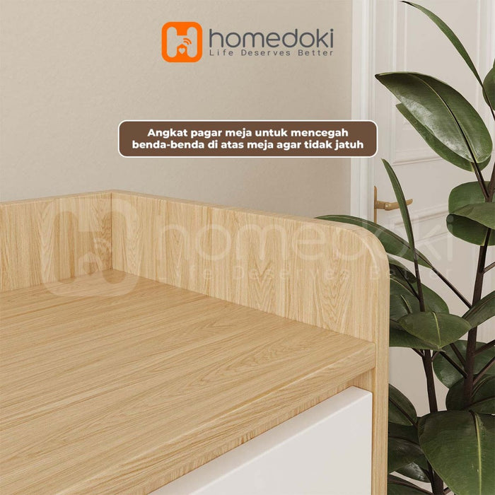 Homedoki Lemari Piring/Lemari Sepatu/Lemari Dapur/Lemari Piring Tertutup/Lemari Dapur