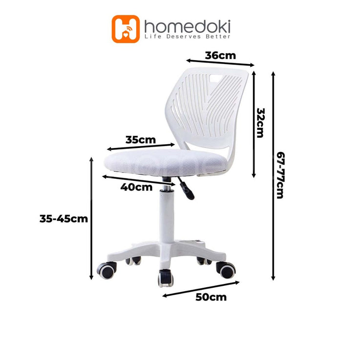 Homedoki Kursi Kantor /Kursi Belajar/Kursi Kerja /Kursi Gaming/ Kursi Hidrolik /Kursi Café/ Kursi Kantor Putar