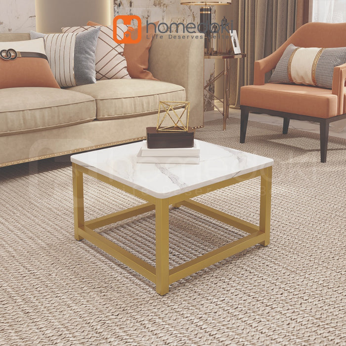 Homedoki Meja Ruang Tamu Minimalis/Meja Kopi/Meja Minimalis/Meja Tamu Minimalis Modern/Meja Kecil