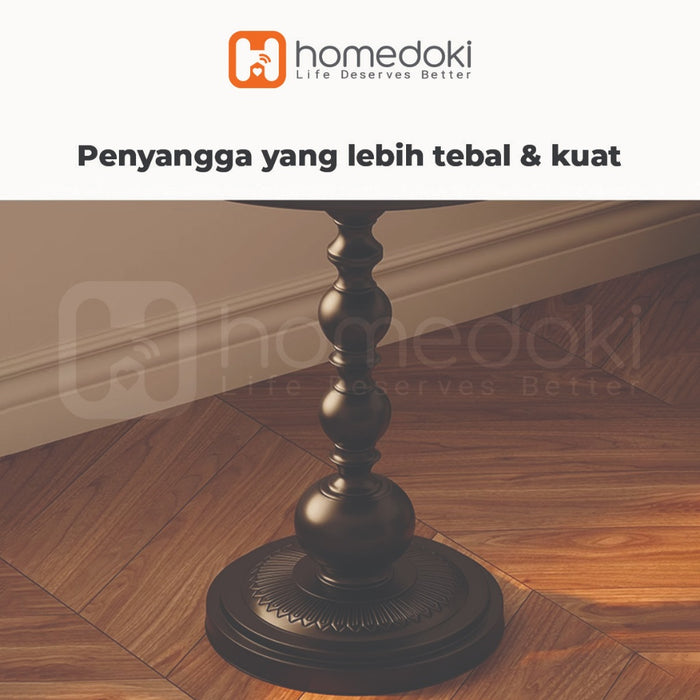 Homedoki Meja Ruang Tamu Minimalis/Meja Kecil/Meja Cafe/Meja Kopi