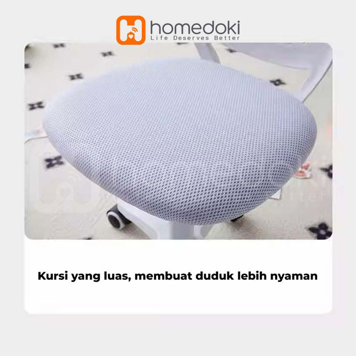 Homedoki Kursi Kantor /Kursi Belajar/Kursi Kerja /Kursi Gaming/ Kursi Hidrolik /Kursi Café/ Kursi Kantor Putar