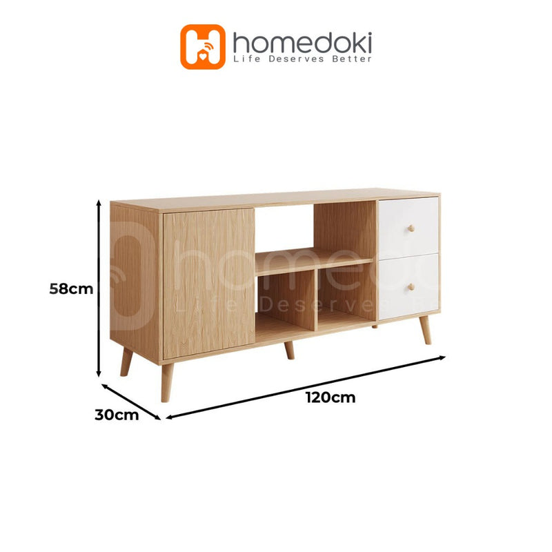 Homedoki Meja TV/Rak TV/Lemari TV/Meja TV Minimalis/Rak TV Mordern