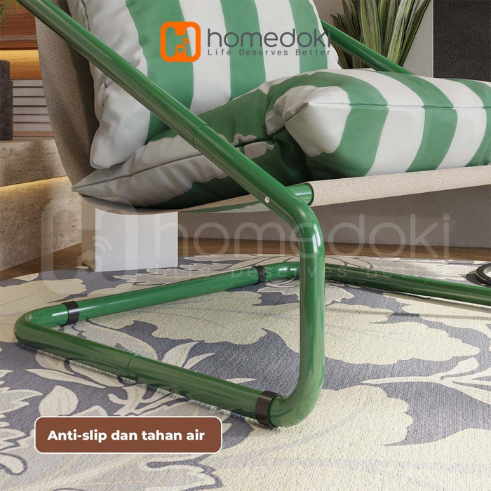 Homedoki Sofa/Kursi Santai/Kursi Santai Teras/Kursi Sofa/Sofa Single