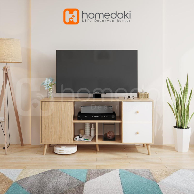 Homedoki Meja TV/Rak TV/Lemari TV/Meja TV Minimalis/Rak TV Mordern