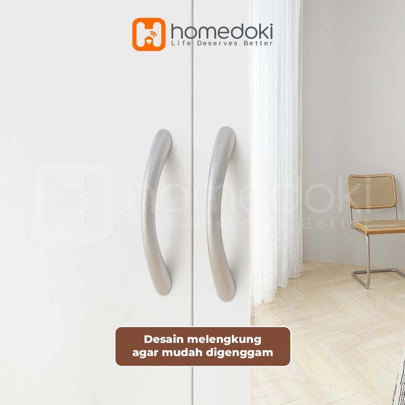 Homedoki Lemari Pakaian Besar/Lemari Pakaian/Lemari Baju/Lemari Baju Minimalis/Lemari Pakaian Estetik/Lemari Baju Aesthetic