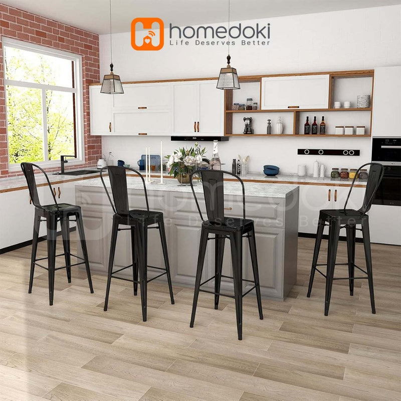 Homedoki Kursi Bar /Kursi Teras/ Kursi Makan / Kursi Outdoor/ Kursi Cafe