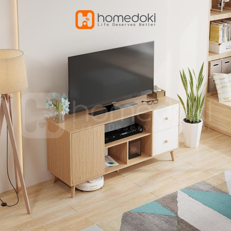 Homedoki Meja TV/Rak TV/Lemari TV/Meja TV Minimalis/Rak TV Mordern
