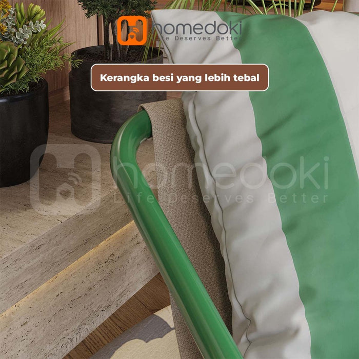Homedoki Sofa/Kursi Santai/Kursi Santai Teras/Kursi Sofa/Sofa Single