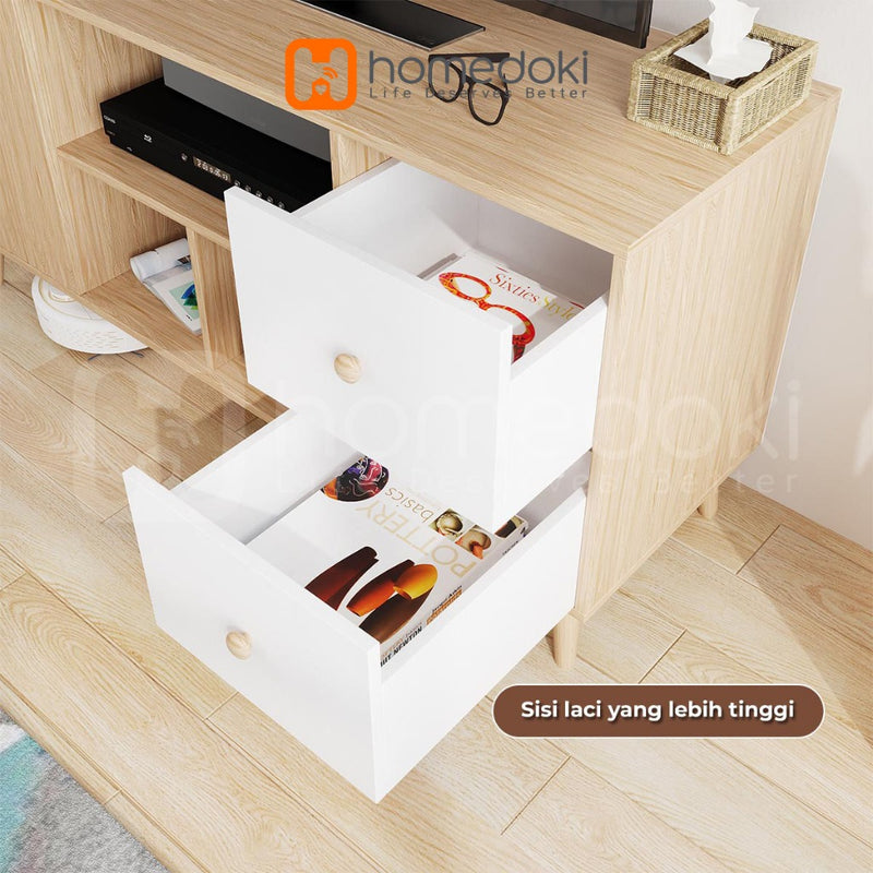 Homedoki Meja TV/Rak TV/Lemari TV/Meja TV Minimalis/Rak TV Mordern