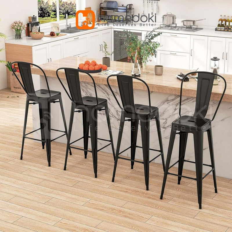 Homedoki Kursi Bar /Kursi Teras/ Kursi Makan / Kursi Outdoor/ Kursi Cafe