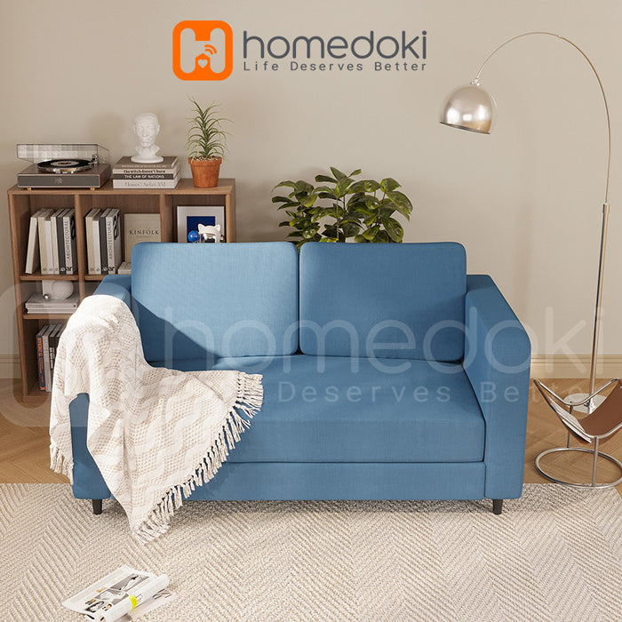 Homedoki Sofa Untuk 2 Orang/Sofa Minimalis Modern/Sofa Kecil/Sofa Ruang Tamu