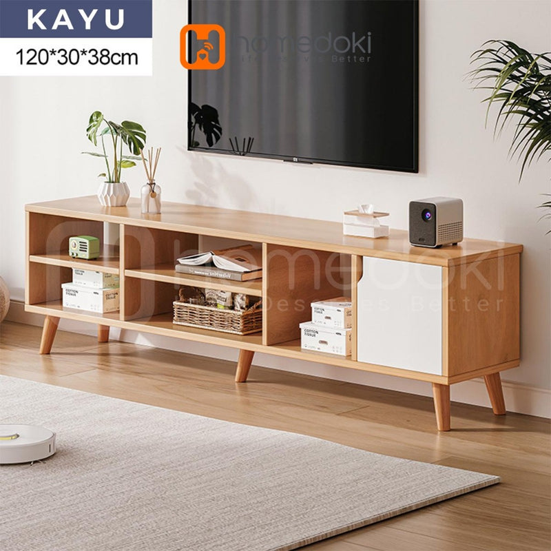 Homedoki Lemari TV/Lemari Meja TV/Lemari TV Minimalis Modern/Rak TV/Rak TV Minimalis Modern