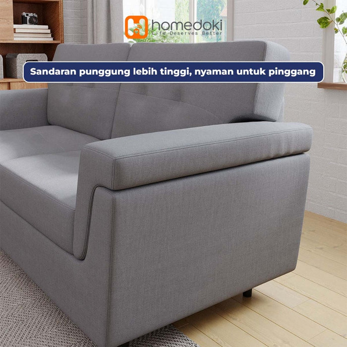 Homedoki Sofa Kecil /Sofa Busa/Sofa 2Seater/Sofa Aesthetic/Sofa Minimalis