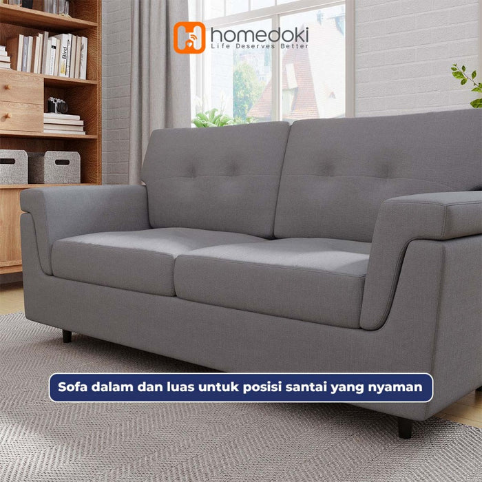 Homedoki Sofa Kecil /Sofa Busa/Sofa 2Seater/Sofa Aesthetic/Sofa Minimalis