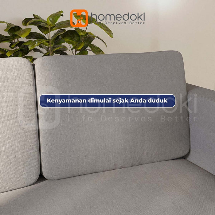 Homedoki Sofa Untuk 2 Orang/Sofa Minimalis Modern/Sofa Kecil/Sofa Ruang Tamu