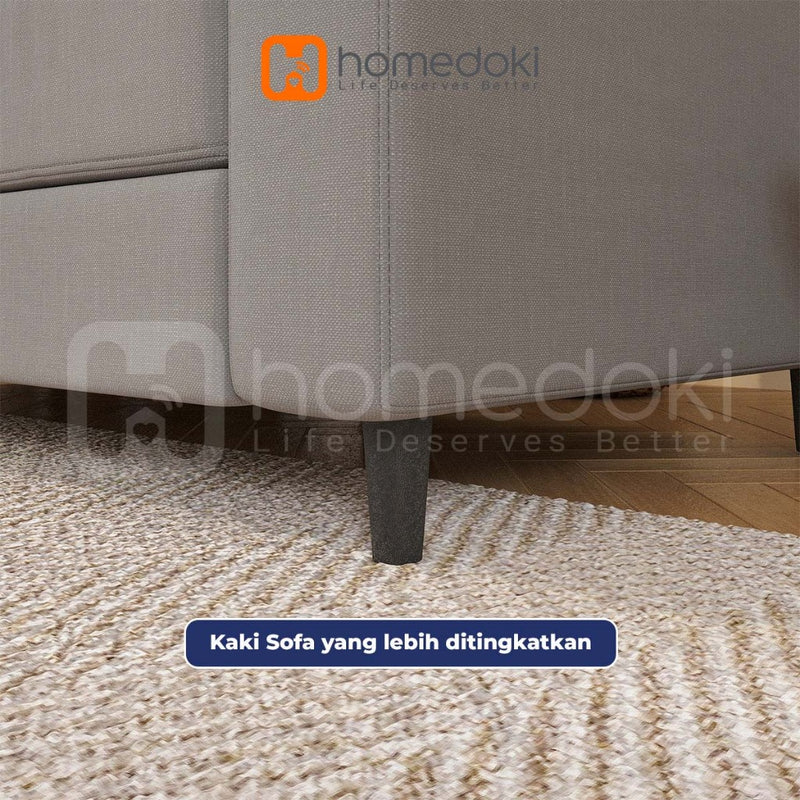 Homedoki Sofa Untuk 2 Orang/Sofa Minimalis Modern/Sofa Kecil/Sofa Ruang Tamu