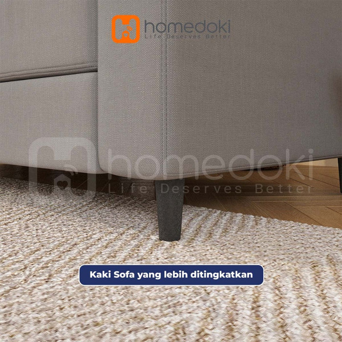 Homedoki Sofa Untuk 2 Orang/Sofa Minimalis Modern/Sofa Kecil/Sofa Ruang Tamu