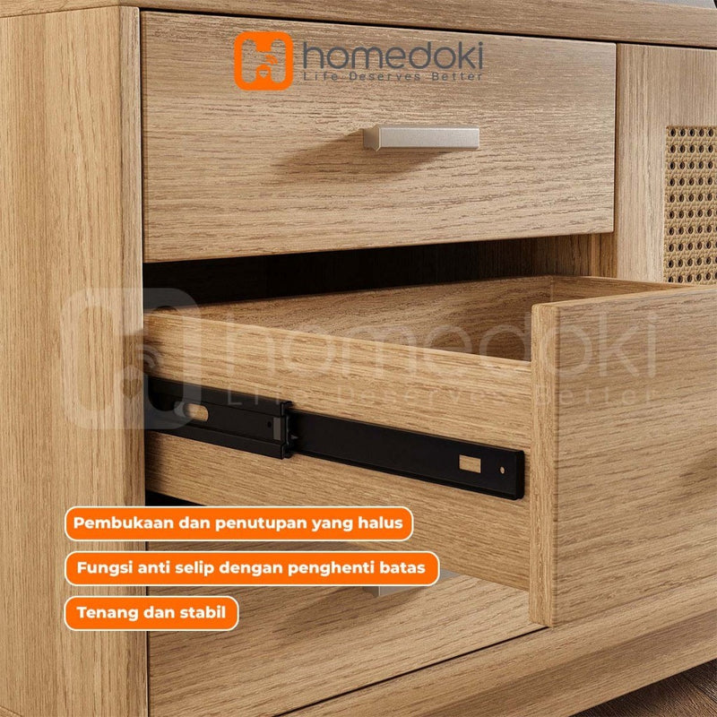 Homedoki Dudukan TV/Dudukan TV/Dudukan TV Minimalis Modern/Dudukan TV Kayu/Dudukan TV Minimalis Modern Terbaru