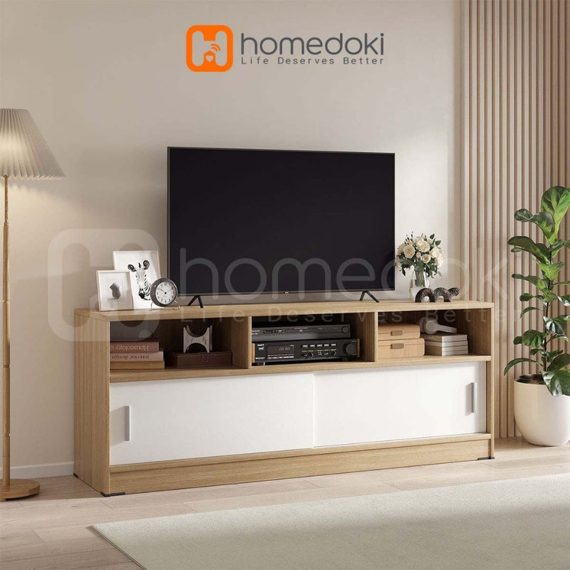 Homedoki Meja TV/Rak TV/Meja TV Minimalis Modern/Meja TV Minimalis Modern Terbaru