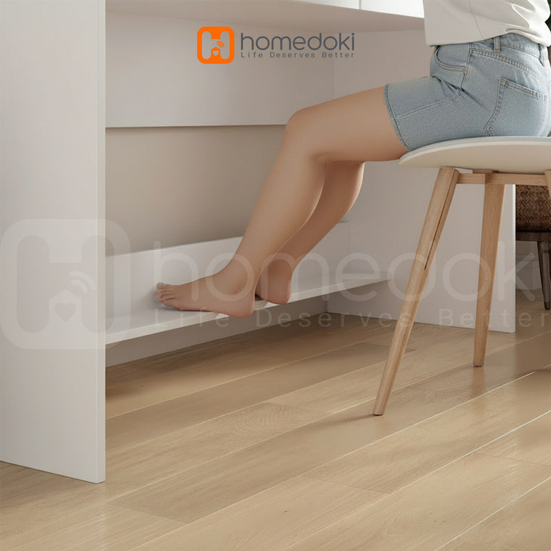 Homedoki Meja Kerja Kantor/Meja Kantor Minimalis/Meja Kerja/Meja PC/Meja120x75