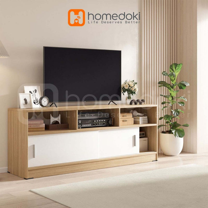 Homedoki Meja TV/Rak TV/Meja TV Minimalis Modern/Meja TV Minimalis Modern Terbaru