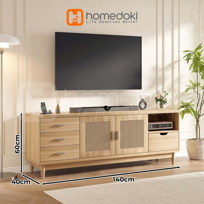 Homedoki Meja TV/Rak TV/Meja TV Minimalis Modern/Meja TV Minimalis Modern Terbaru
