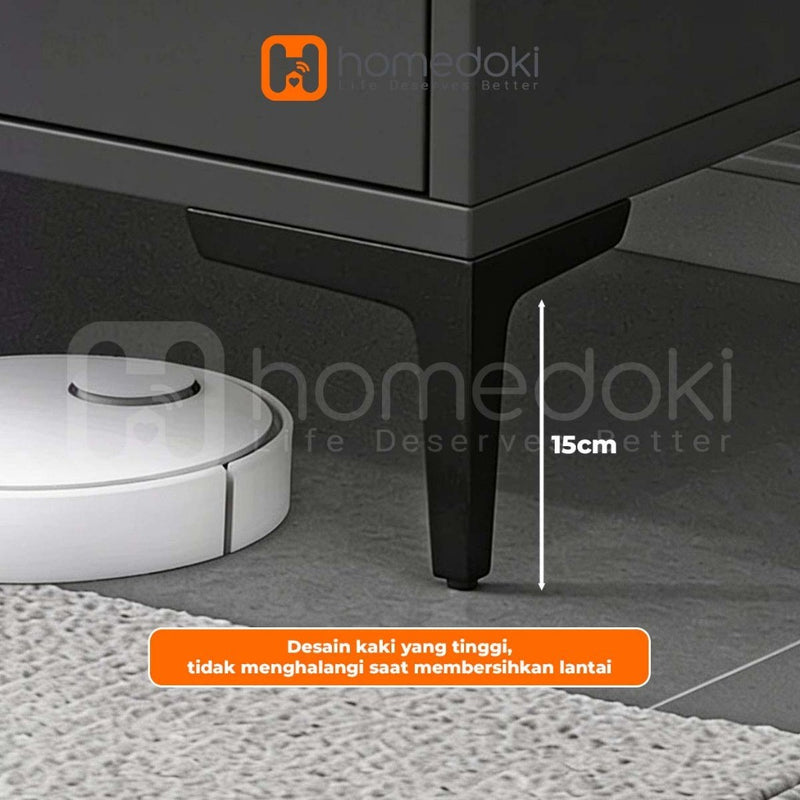 Homedoki Lemari TV/Lemari Meja TV/Lemari TV Minimalis Modern/Rak TV/Rak TV Minimalis Modern