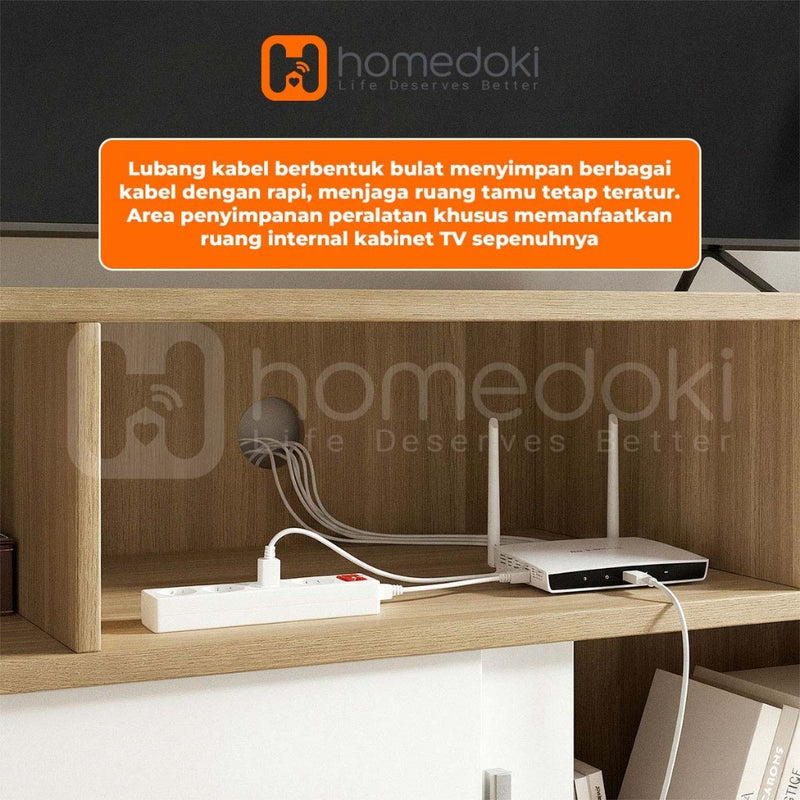 Homedoki Meja TV/Rak TV/Meja TV Minimalis Modern/Meja TV Minimalis Modern Terbaru